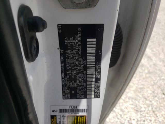 Photo 10 from auction – 2010 TOYOTA TUNDRA DOU with VIN 5TFRY5F14AX078299