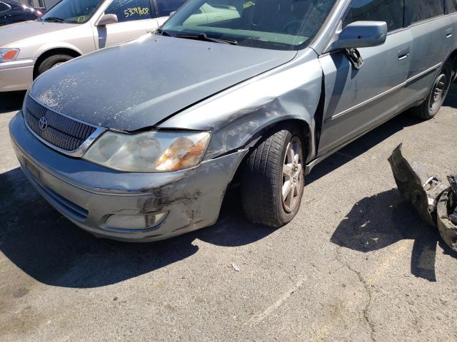 Photo 9 from auction – 2002 TOYOTA AVALON XL with VIN 4T1BF28B22U215394