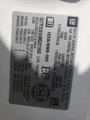 Photo 10 from auction – 2011 GMC SIERRA K15 with VIN 3GTP2UEA9BG231866