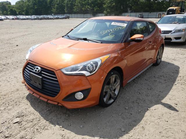 Photo 2 from auction – 2014 HYUNDAI VELOSTER T with VIN KMHTC6AE5EU200532