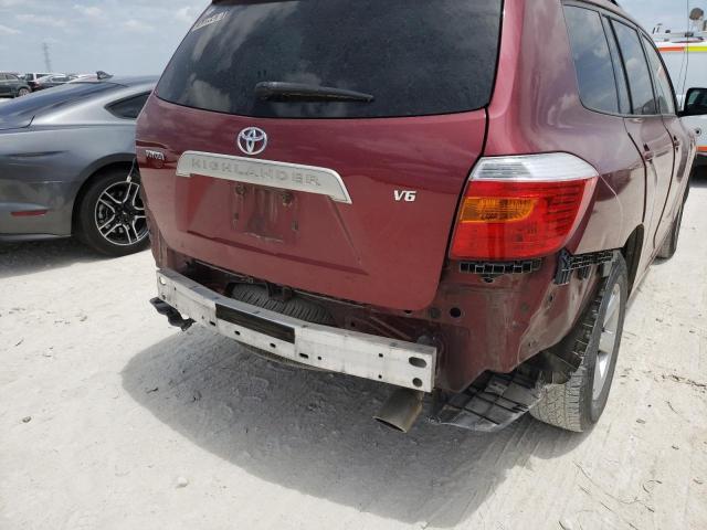 Photo 9 from auction – 2008 TOYOTA HIGHLANDER with VIN JTEDS41AX82034873