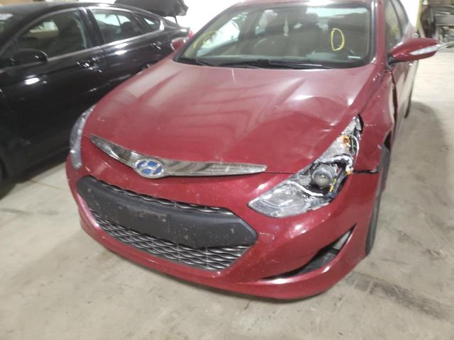 Photo 9 from auction – 2015 HYUNDAI SONATA HYB with VIN KMHEC4A40FA127559