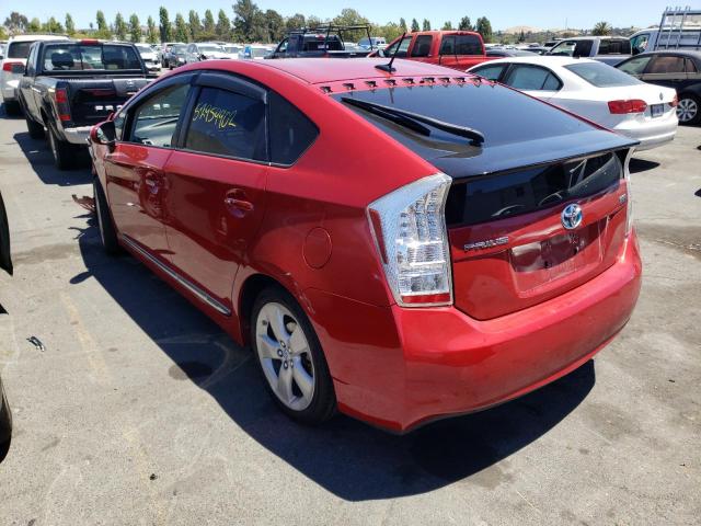 Photo 3 from auction – 2011 TOYOTA PRIUS with VIN JTDKN3DU8B0317083
