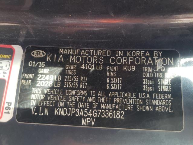 Photo 10 from auction – 2016 KIA SOUL + with VIN KNDJP3A54G7336182
