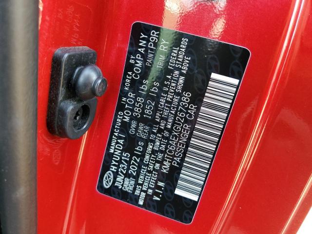 Photo 10 from auction – 2016 HYUNDAI VELOSTER T with VIN KMHTC6AEXGU267386