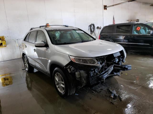 KIA SORENTO LX 2014 with VIN 5XYKTCA60EG506479 - Photo from auction