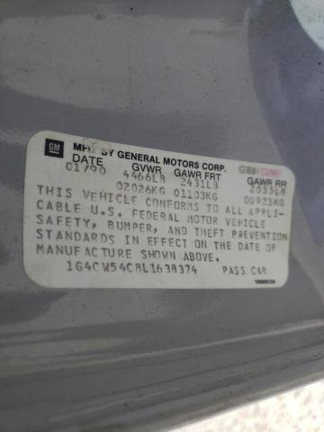 Photo 10 from auction – 1990 BUICK ELECTRA PA with VIN 1G4CW54C8L1638374