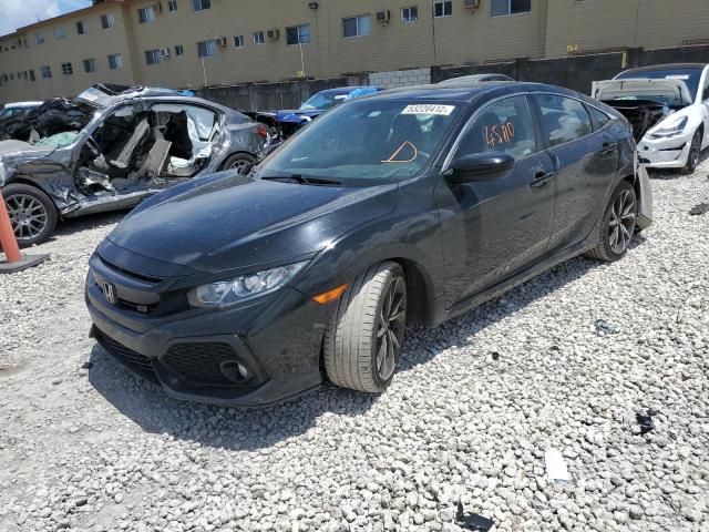 Photo 2 from auction – 2019 HONDA CIVIC SI with VIN 2HGFC1E54KH700633