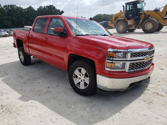 CHEVROLET SILVERADO 2015 with VIN 3GCUKREH3FG338608 - Photo from auction