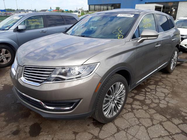 Photo 2 from auction – 2017 LINCOLN MKX RESERV with VIN 2LMPJ8LR1HBL32964