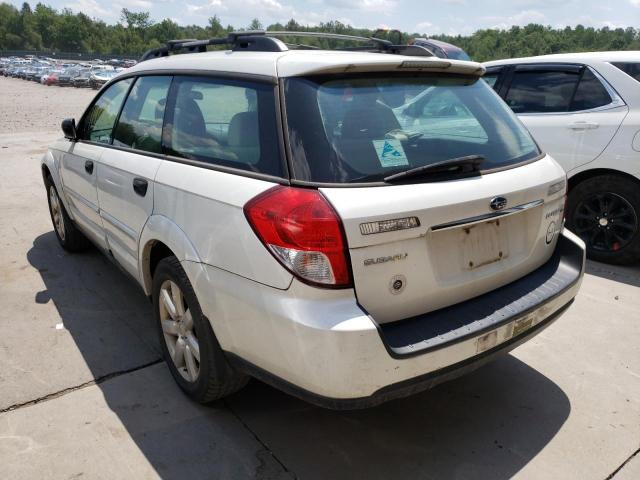 Photo 3 from auction – 2009 SUBARU OUTBACK 2. with VIN 4S4BP61C297347913