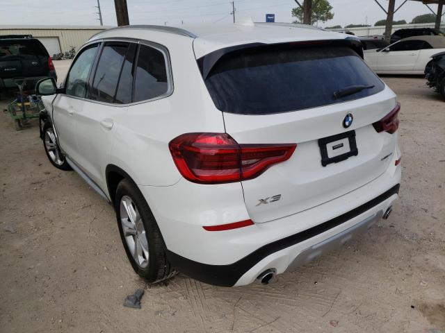 Photo 3 from auction – 2021 BMW X3 SDRIVE3 with VIN 5UXTY3C09M9E48548