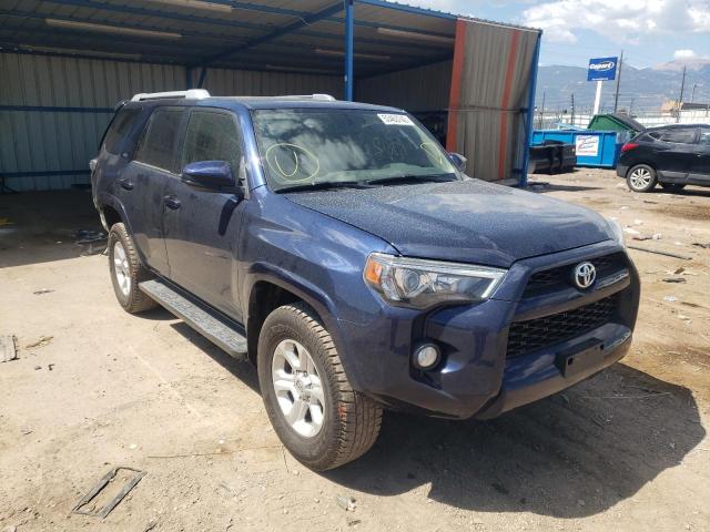 TOYOTA 4RUNNER SR 2016 with VIN JTEBU5JR8G5359886 - Photo from auction