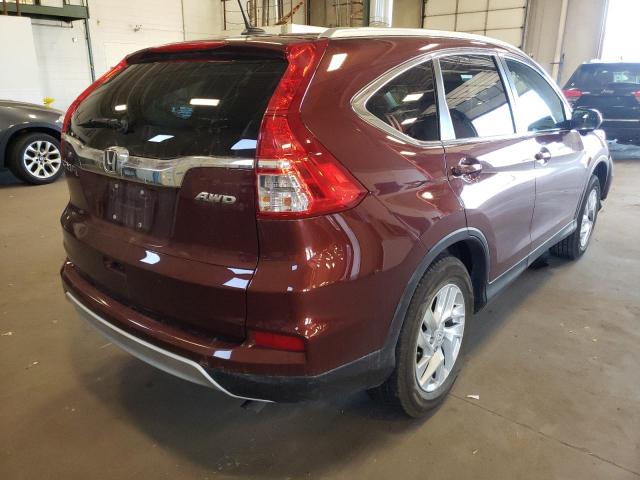 Photo 4 from auction – 2015 HONDA CR-V EXL with VIN 5J6RM4H73FL090637