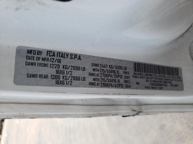 Photo 10 from auction – 2017 RAM PROMASTER with VIN ZFBERFAB0H6F25167