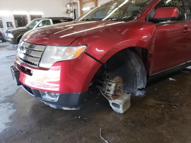 Photo 9 from auction – 2008 FORD EDGE SEL with VIN 2FMDK38C48BA85717