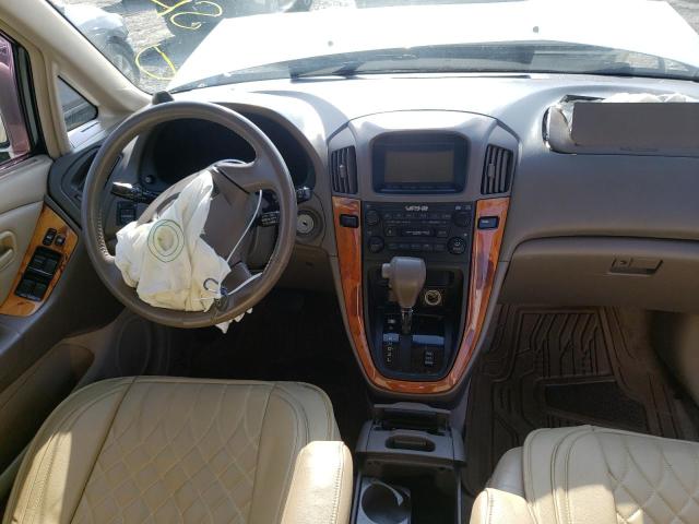 Photo 9 from auction – 2000 LEXUS RX 300 with VIN JT6GF10U1Y0048180