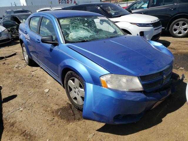 DODGE AVENGER SE 2008 with VIN 1B3LC46K08N646885 - Photo from auction