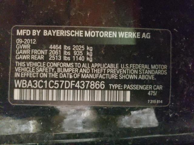 Photo 10 from auction – 2013 BMW 328 I SULE with VIN WBA3C1C57DF437866