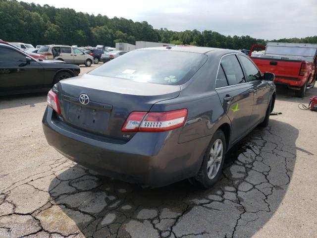 Photo 4 from auction – 2011 TOYOTA CAMRY BASE with VIN 4T4BF3EK9BR133355