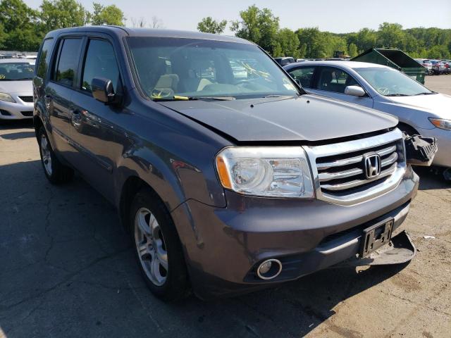 HONDA PILOT EX 2014 with VIN 5FNYF4H49EB033569 - Photo from auction
