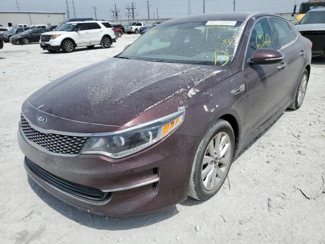 Photo 2 from auction – 2016 KIA OPTIMA EX with VIN 5XXGU4L32GG084105