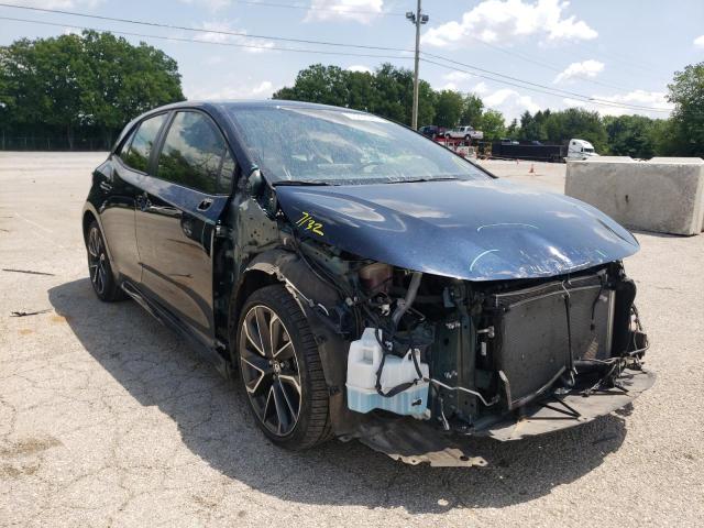 TOYOTA COROLLA SE 2019 with VIN JTNK4RBE5K3044440 - Photo from auction