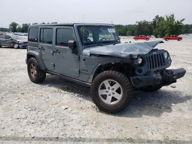 JEEP WRANGLER U 2014 with VIN 1C4BJWDG0EL306234 - Photo from auction