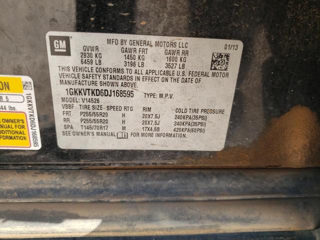 Photo 10 from auction – 2013 GMC ACADIA DEN with VIN 1GKKVTKD6DJ168595