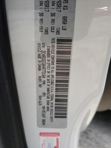Photo 10 from auction – 2017 DODGE GRAND CARA with VIN 2C4RDGEG8HR773164