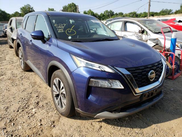 NISSAN ROGUE SV 2021 with VIN 5N1AT3BB0MC763728 - Photo from auction