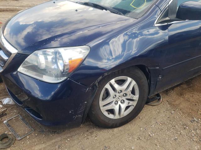 Photo 9 from auction – 2007 HONDA ODYSSEY EX with VIN 5FNRL38467B098051