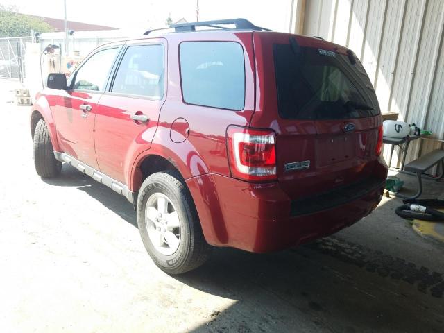 Photo 3 from auction – 2010 FORD ESCAPE XLT with VIN 1FMCU0D72AKD38624