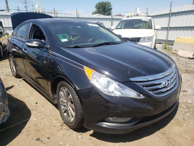 HYUNDAI SONATA SE 2014 with VIN 5NPEC4AC6EH836693 - Photo from auction