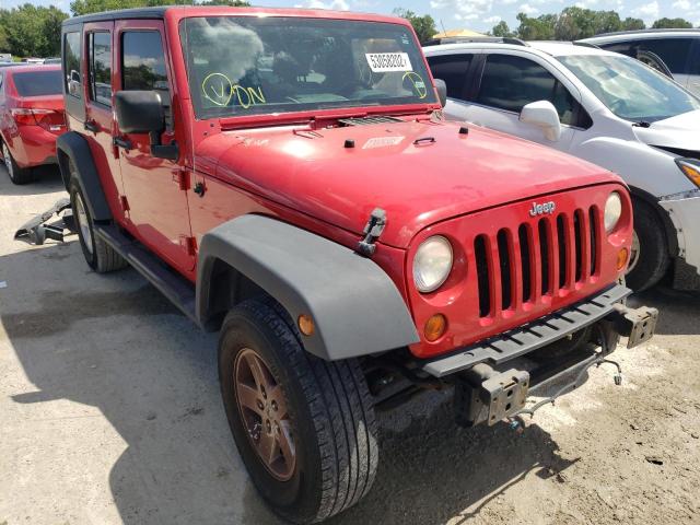 JEEP WRANGLER U 2009 with VIN 1J4GA39119L748657 - Photo from auction