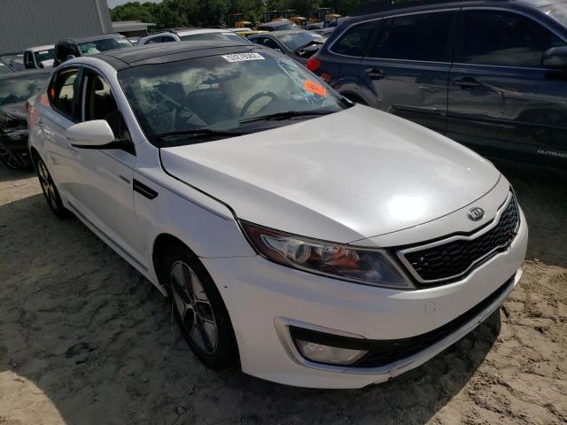 KIA OPTIMA HYB 2013 مع رقم تعريف المركبة KNAGM4AD3D5040204 - صورة من المزاد