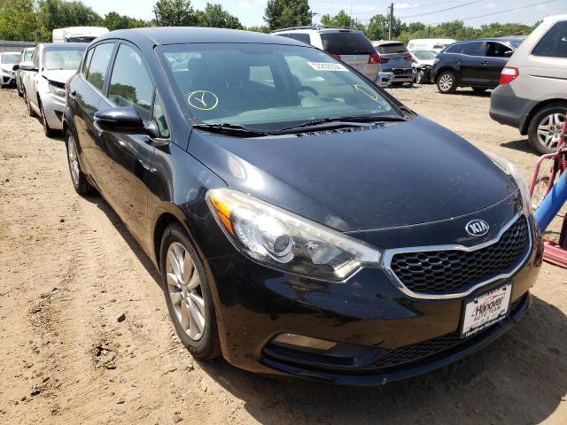 KIA FORTE EX 2015 with VIN KNAFX5A88F5347625 - Photo from auction