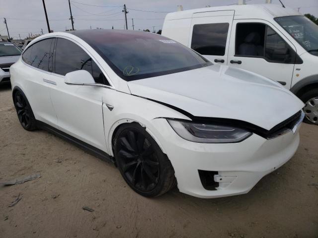 TESLA MODEL X 2017 with VIN 5YJXCBE23HF045894 - Photo from auction