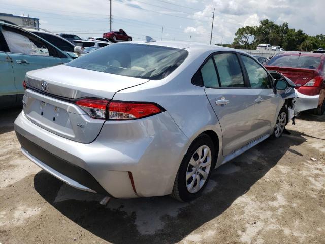 Photo 4 from auction – 2022 TOYOTA COROLLA LE with VIN JTDEPMAE7NJ219400