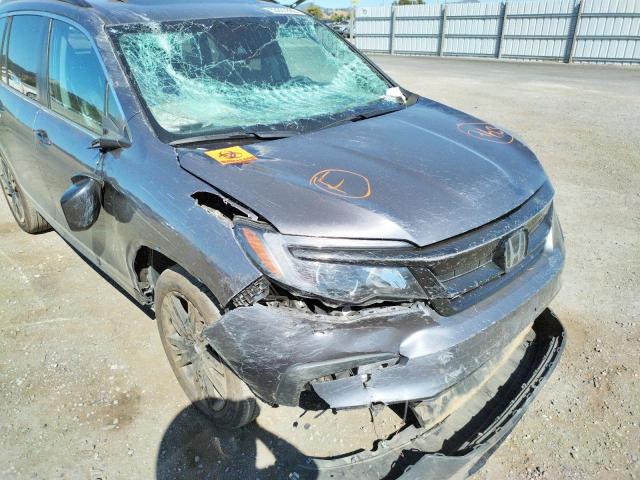 Photo 9 from auction – 2021 HONDA PILOT SE with VIN 5FNYF6H27MB053604