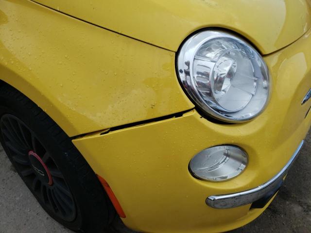 Photo 9 from auction – 2014 FIAT 500 LOUNGE with VIN 3C3CFFCR5ET208740