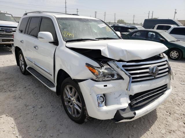 LEXUS LX 570 2014 with VIN JTJHY7AX1E4136019 - Photo from auction