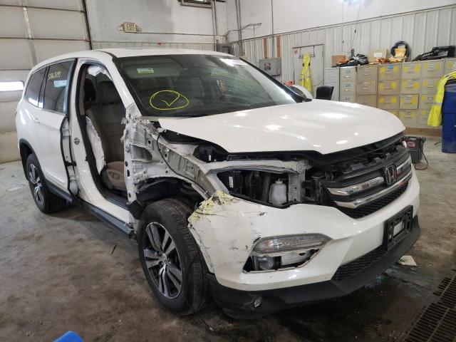 HONDA PILOT EXL 2018 with VIN 5FNYF6H65JB004187 - Photo from auction