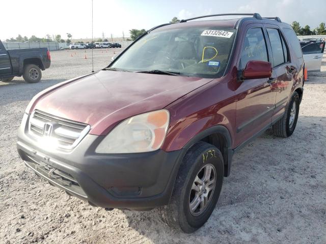 Photo 2 from auction – 2003 HONDA CR-V EX with VIN SHSRD78803U122435