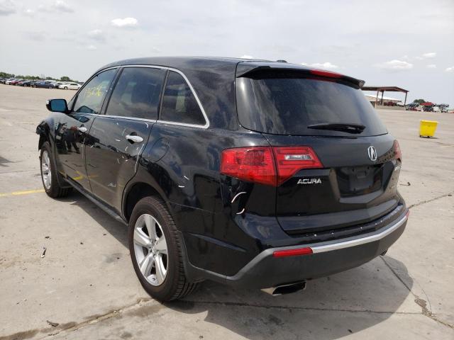 Photo 3 from auction – 2011 ACURA MDX TECHNO with VIN 2HNYD2H69BH529032