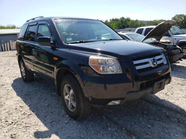 HONDA PILOT EXL 2007 with VIN 5FNYF18787B014605 - Photo from auction