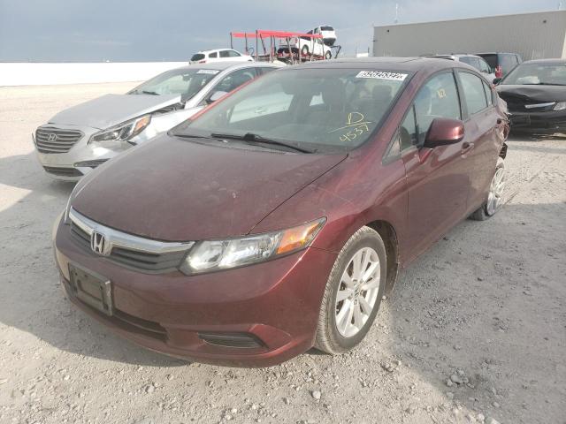 Photo 2 from auction – 2012 HONDA CIVIC EX with VIN 19XFB2F84CE094537