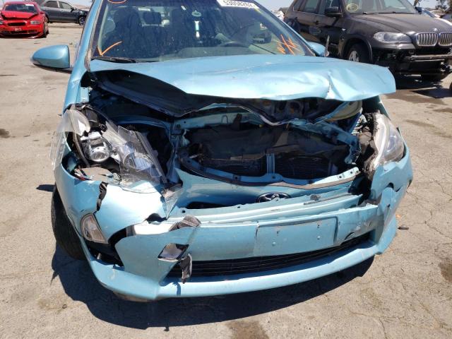 Photo 9 from auction – 2013 TOYOTA PRIUS C with VIN JTDKDTB33D1051501