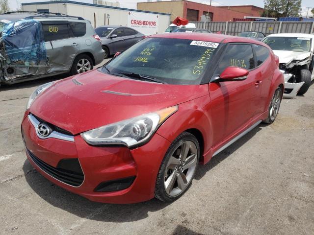 Photo 2 from auction – 2013 HYUNDAI VELOSTER T with VIN KMHTC6AE0DU153361