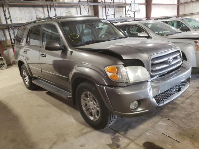 TOYOTA SEQUOIA LI 2003 with VIN 5TDZT38AX3S203444 - Photo from auction